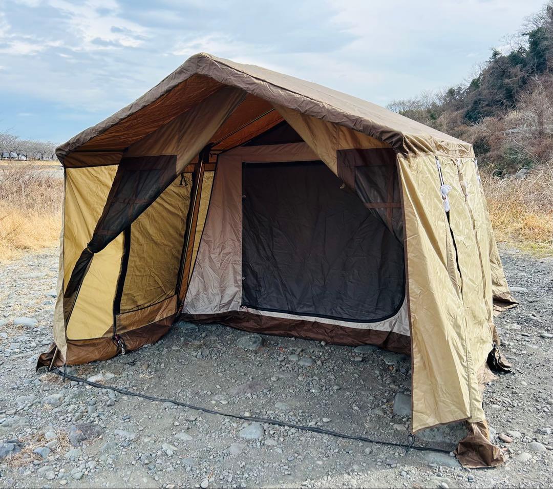 小川テント　オーナーロッジ タイプ78R 設営3回、宿泊1泊のみ