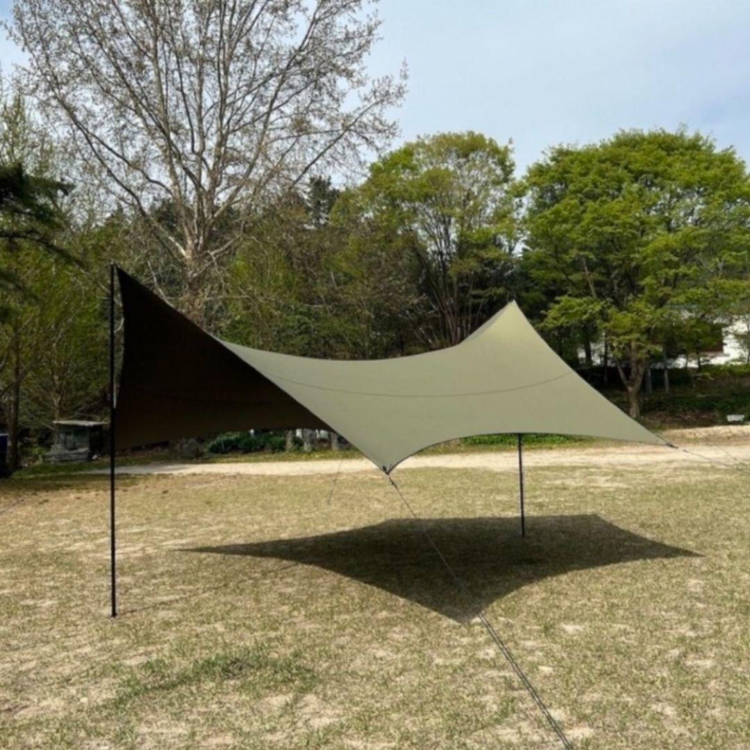 【未使用】入手困難 人気品 MacOne ヘキサタープ グラスカーキL