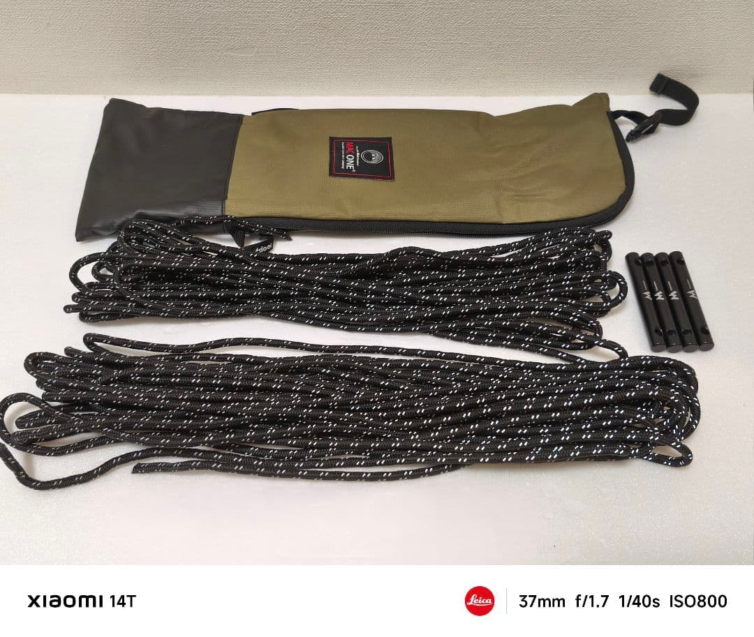 【未使用】入手困難 人気品 MacOne ヘキサタープ グラスカーキL