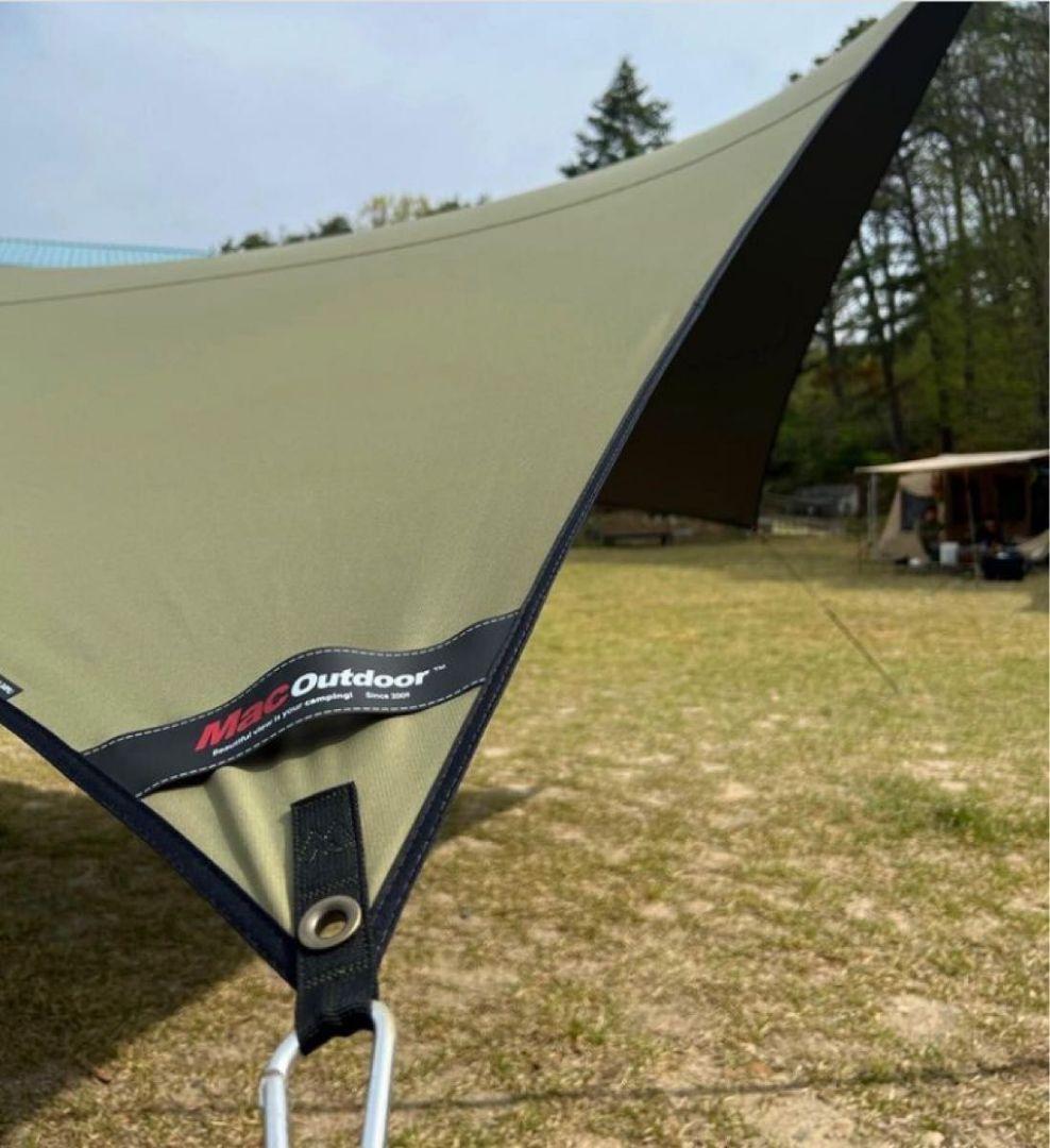 【未使用】入手困難 人気品 MacOne ヘキサタープ グラスカーキL