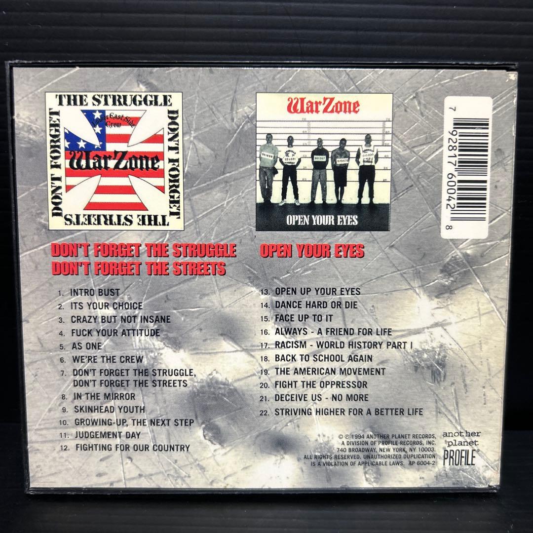 洋楽 WarZone Open Your Eyes CD