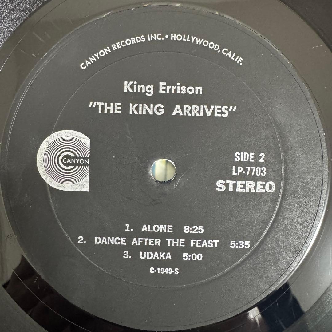 洋楽 King Errisson / The King Arrives