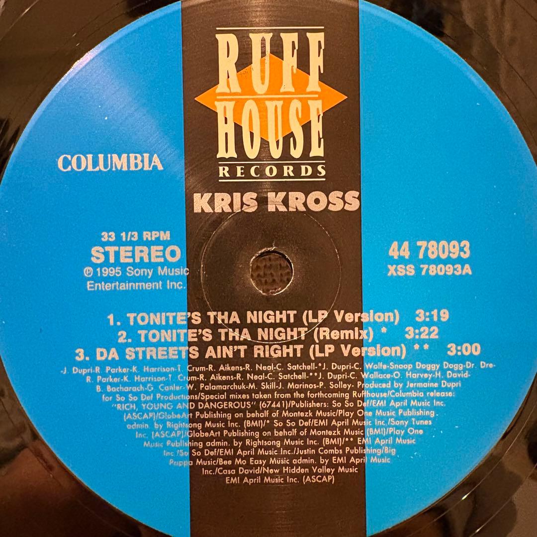 KRIS KROSS / 3枚セット ①ALRIGHT ②JUMP ③本文参照