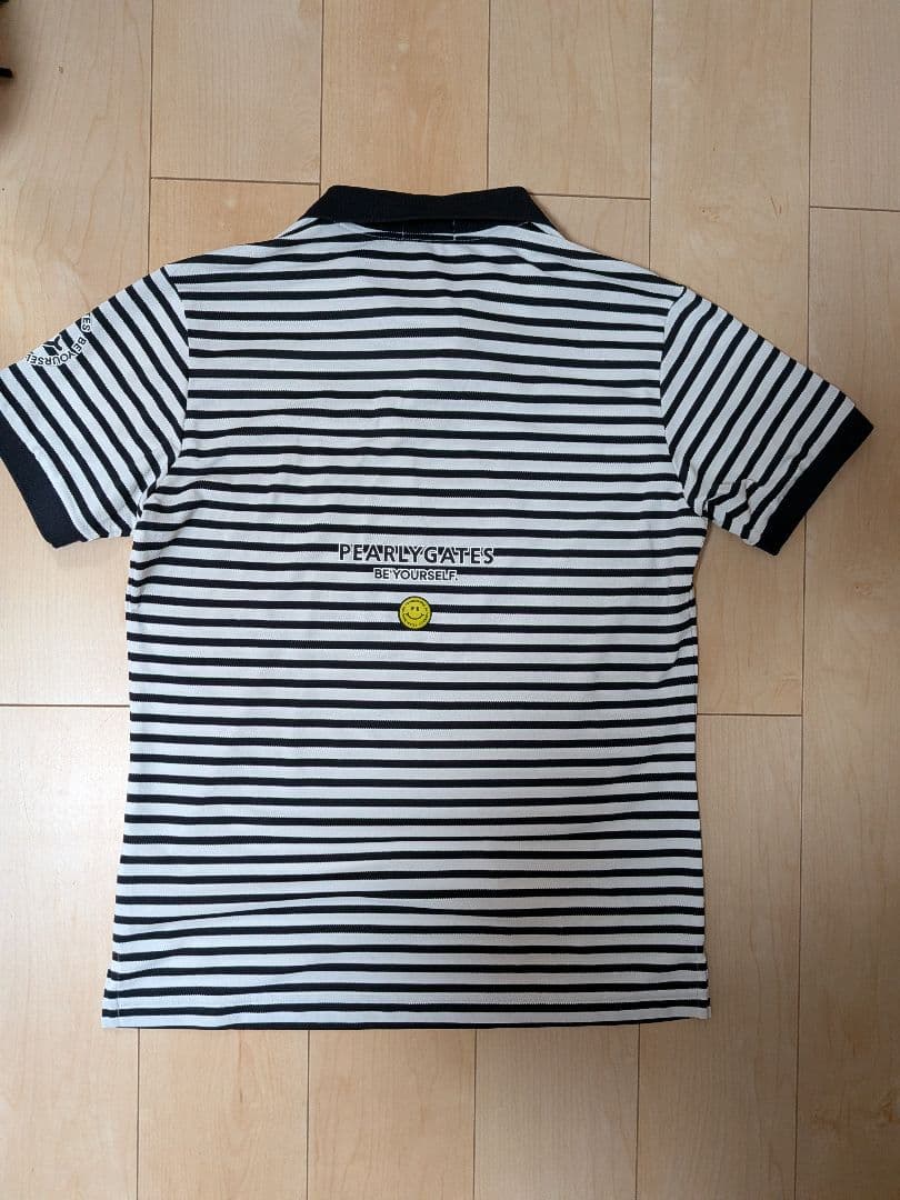 PEARLY GATES ストライプ ポロシャツ【新品、未使用】 サイズ5