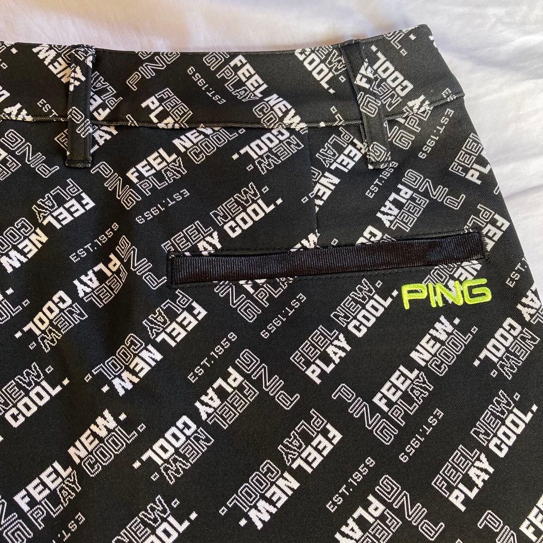 新品　PING ピン　ゴルフ　レディース　セットアップ　スカート ポロシャツ　M