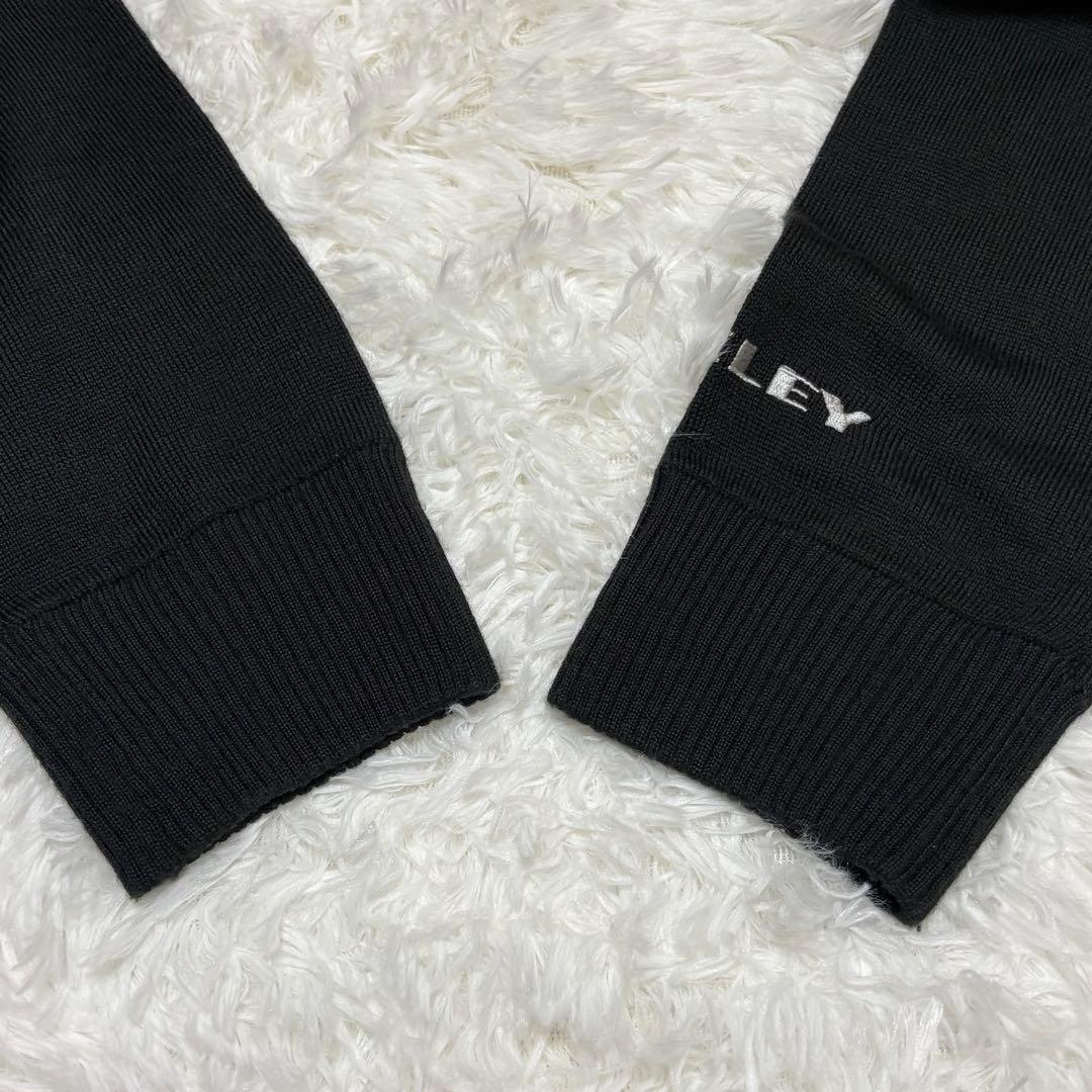 OAKLEY オークリー　メンズ　ゴルフウェア　ナイロン　ブルゾン　黒　XL