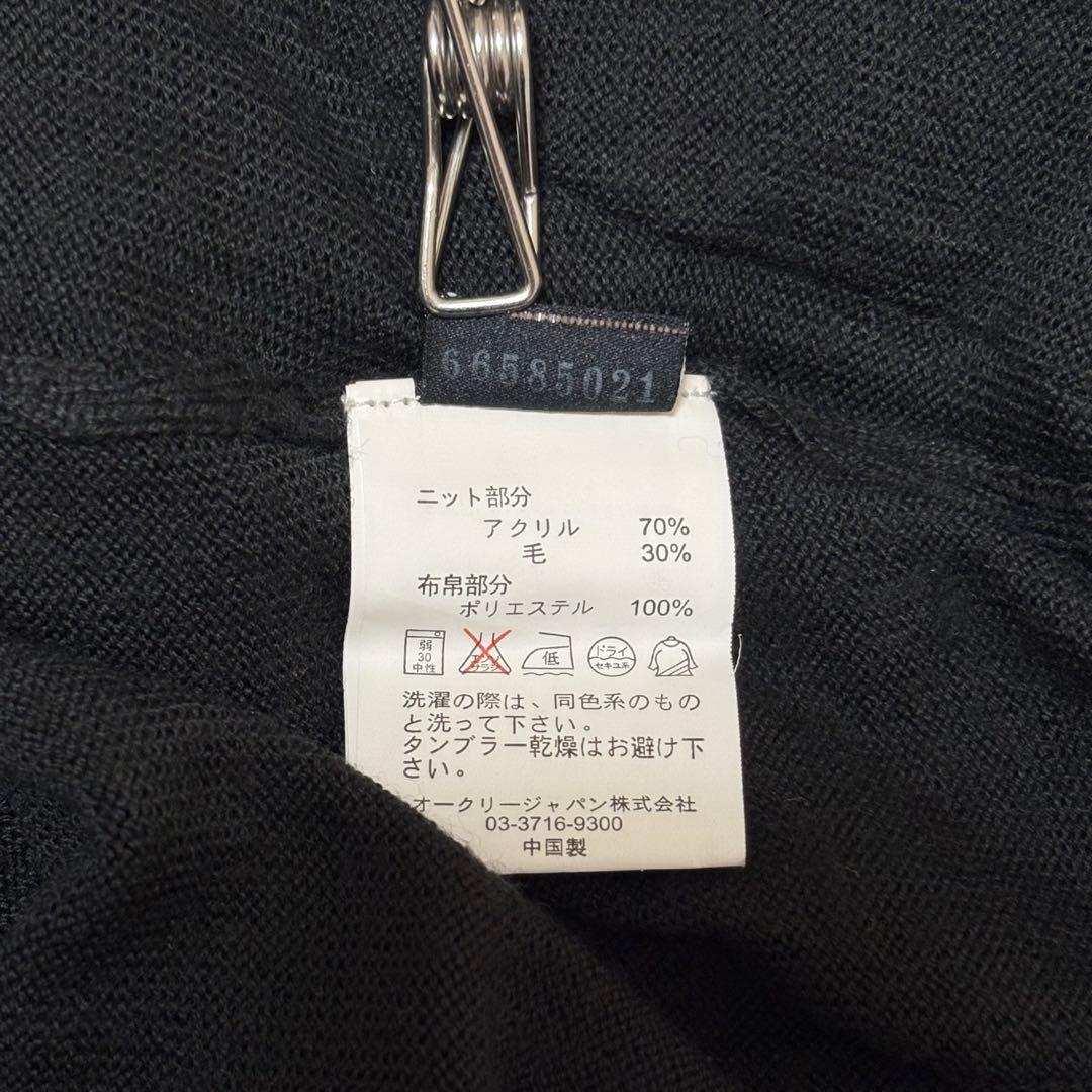 OAKLEY オークリー　メンズ　ゴルフウェア　ナイロン　ブルゾン　黒　XL