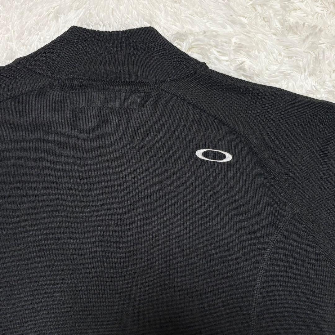 OAKLEY オークリー　メンズ　ゴルフウェア　ナイロン　ブルゾン　黒　XL