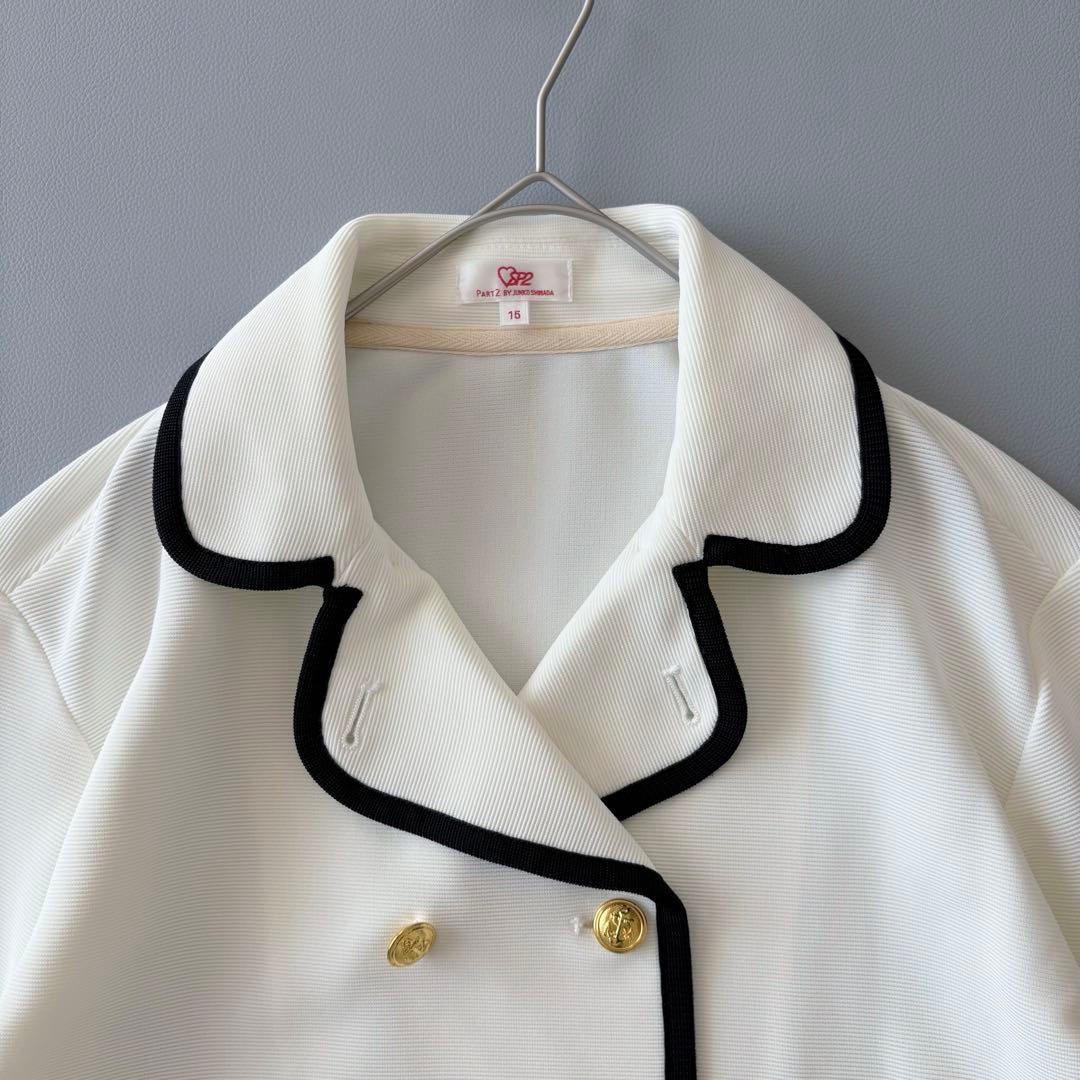 ■ジュンコシマダPART2【大きいサイズ】ジャケット金ボタンセレモニー 15号