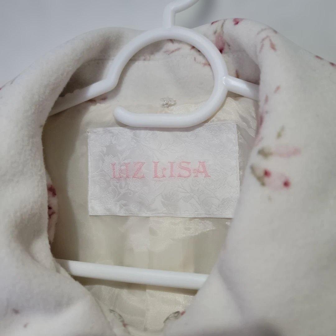 【最終値下げ‼】【LIZ LISA】バラ柄 Aラインコート