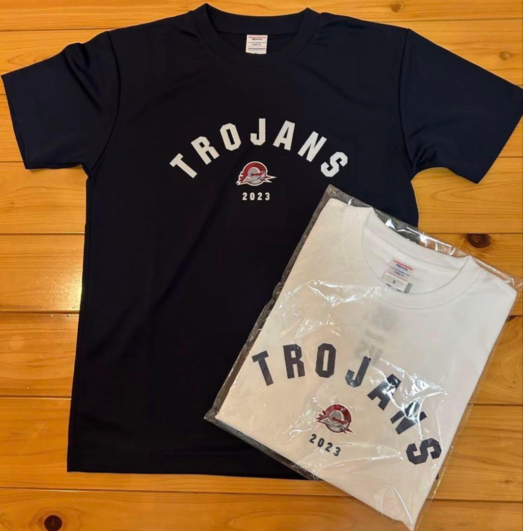 【レア】福大大濠 トロージャンズ シャツ ホワイト L