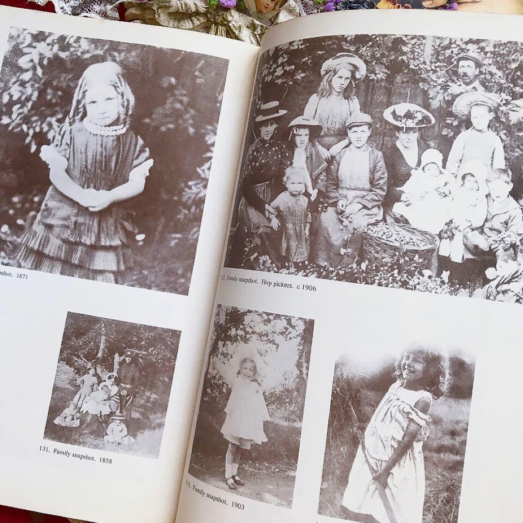 ヴィクトリアン洋書 少女写真集♡アンティークポストカード サラ アリス クロモス