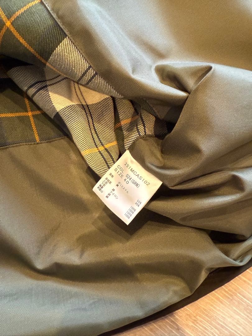 Barbour x フリークスストア BORROWDALE オリーブ 40