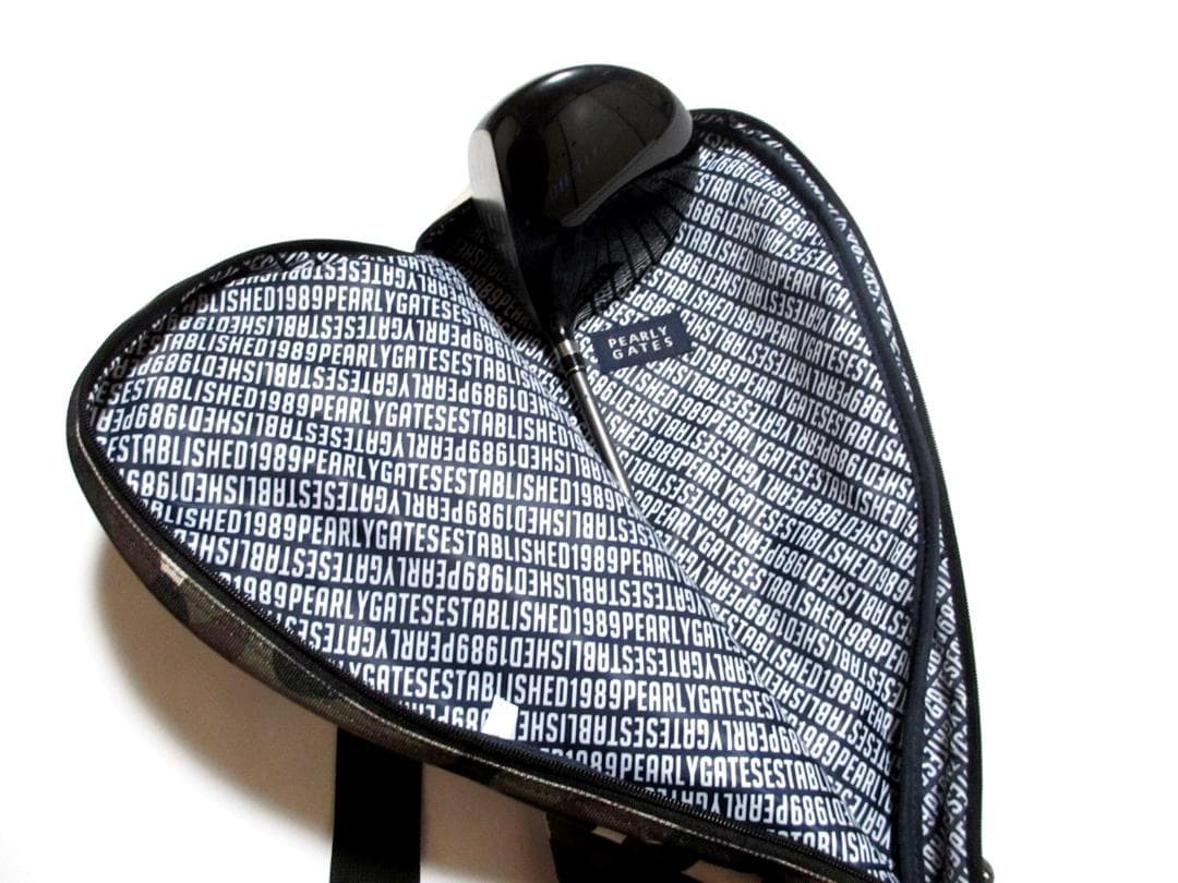 パーリーゲイツ ゴルフクラブケース キャディーバッグ カモフラ柄迷彩ゴルフバッグ