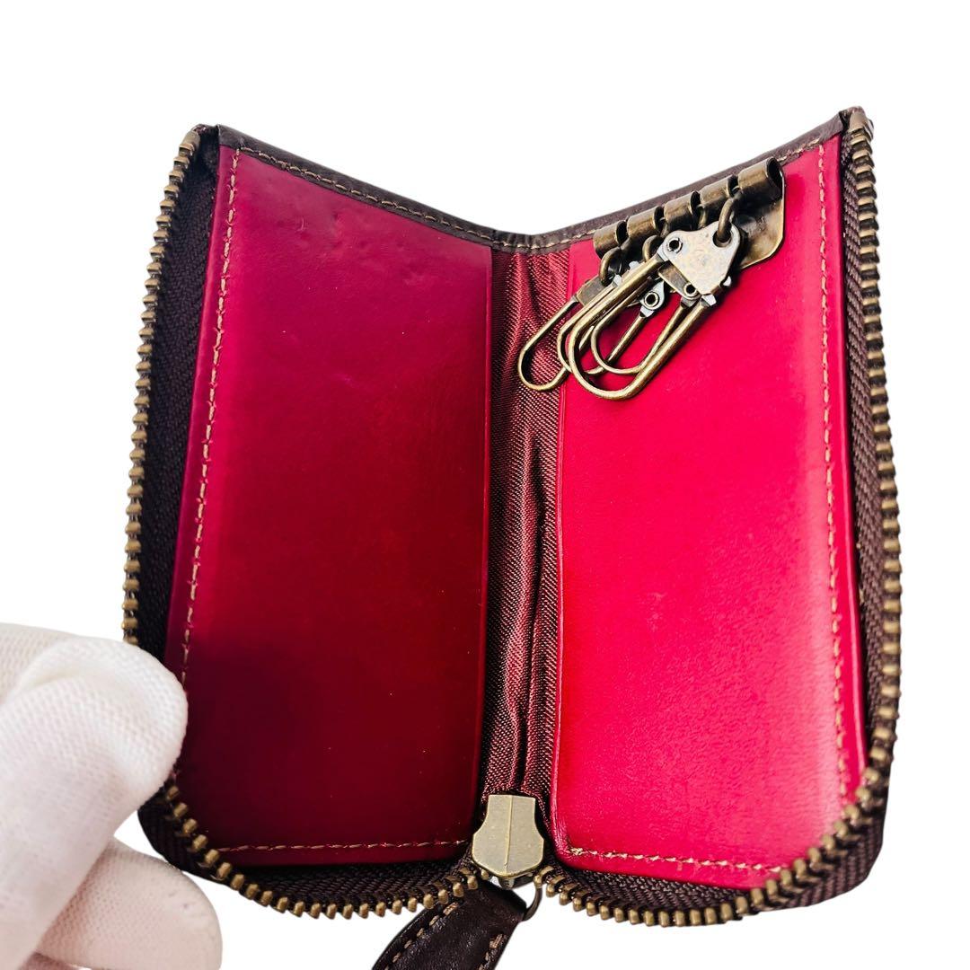 BURBERRY BLUE LABEL キーケース ノバチェック ホースロゴ