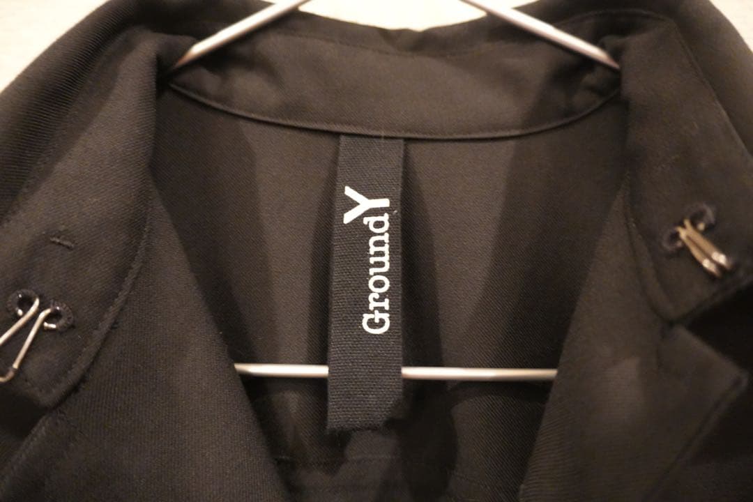 Ground Y ブラック ロングコート