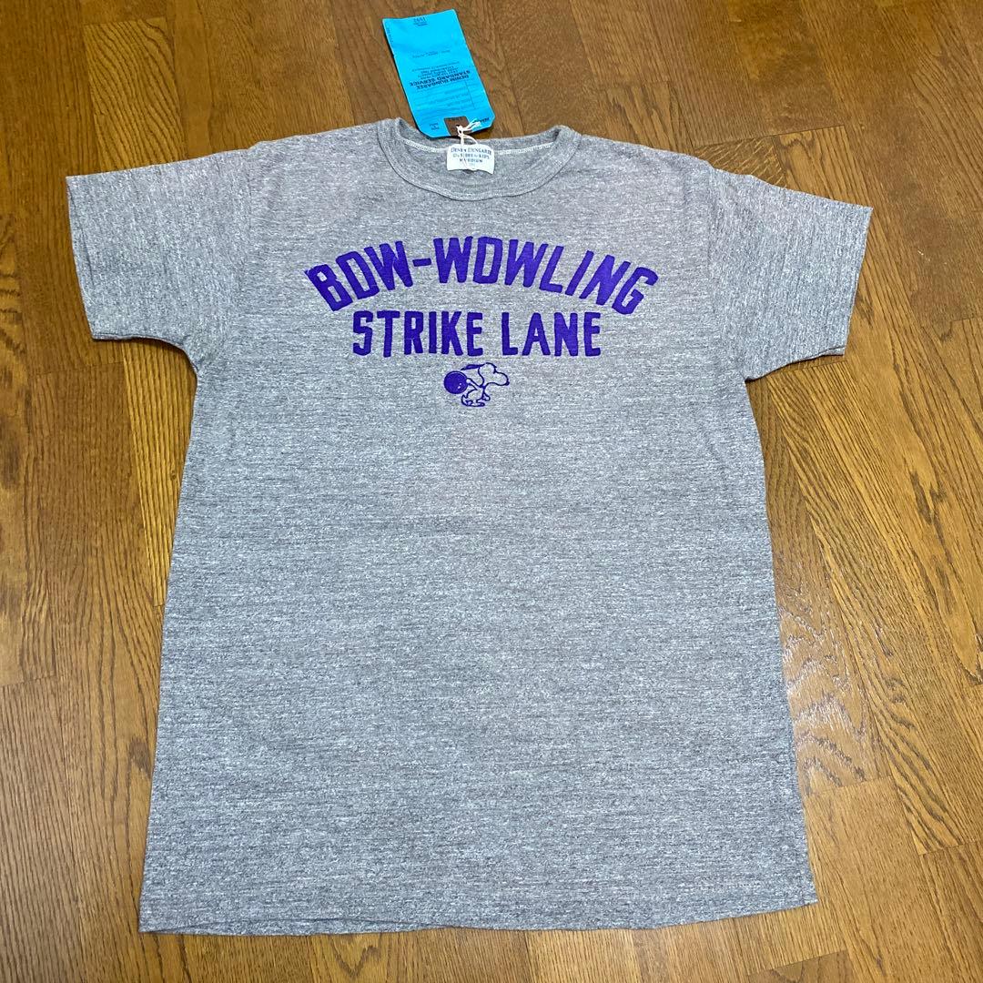 デニムダンガリースヌーピー ボウリング Tシャツ