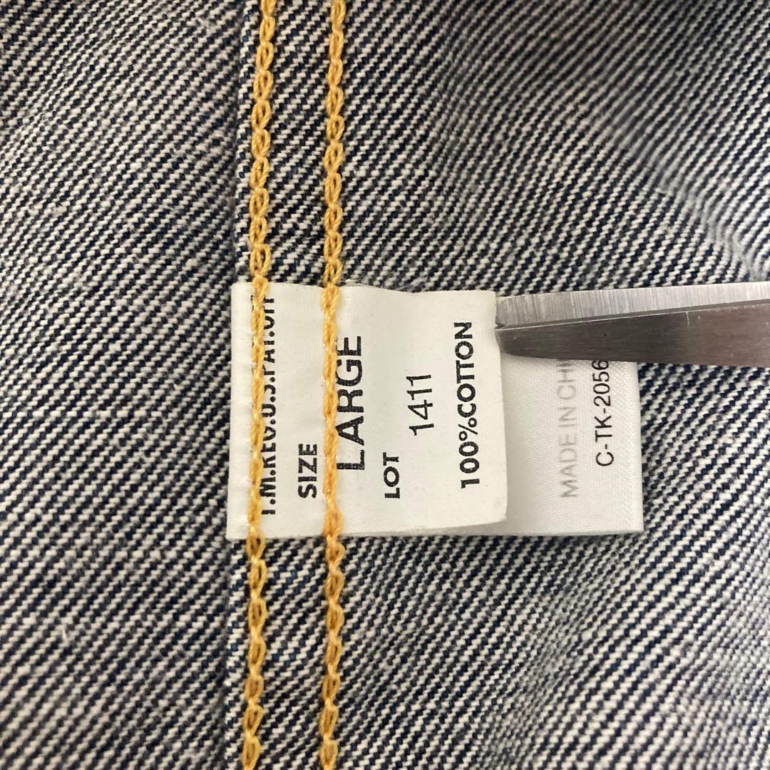 Lee 101J デニムジャケット Gジャン 三角タグ 1411 L
