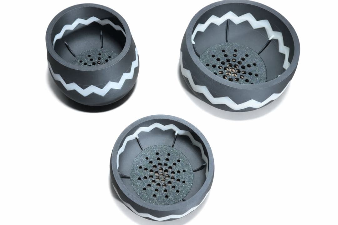 TKS POT 【蓄光】グローホワイト　3個セット