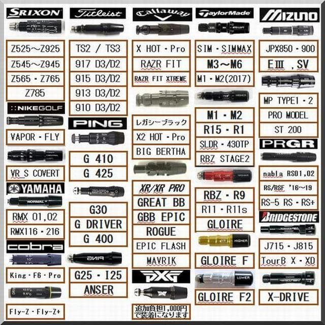 ■ ディアマナ / Diamana BF60-S 1W 各スリーブ＋新品グリップ