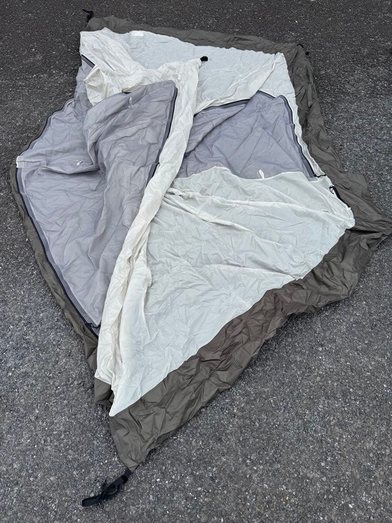 SABATICALモーニンググローリー用インナーテント 、グランドシート、マット