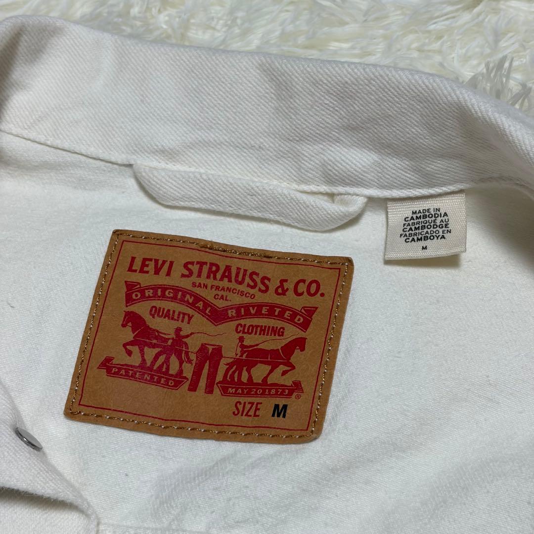 【美品】Levi'sリーバイスデニムジャケット ザ・トラッカー スティールアワー
