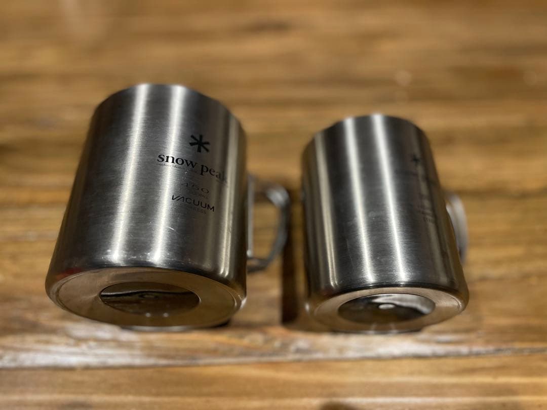  peak 真空ステンレスマグカップ 450ml 300ml セット