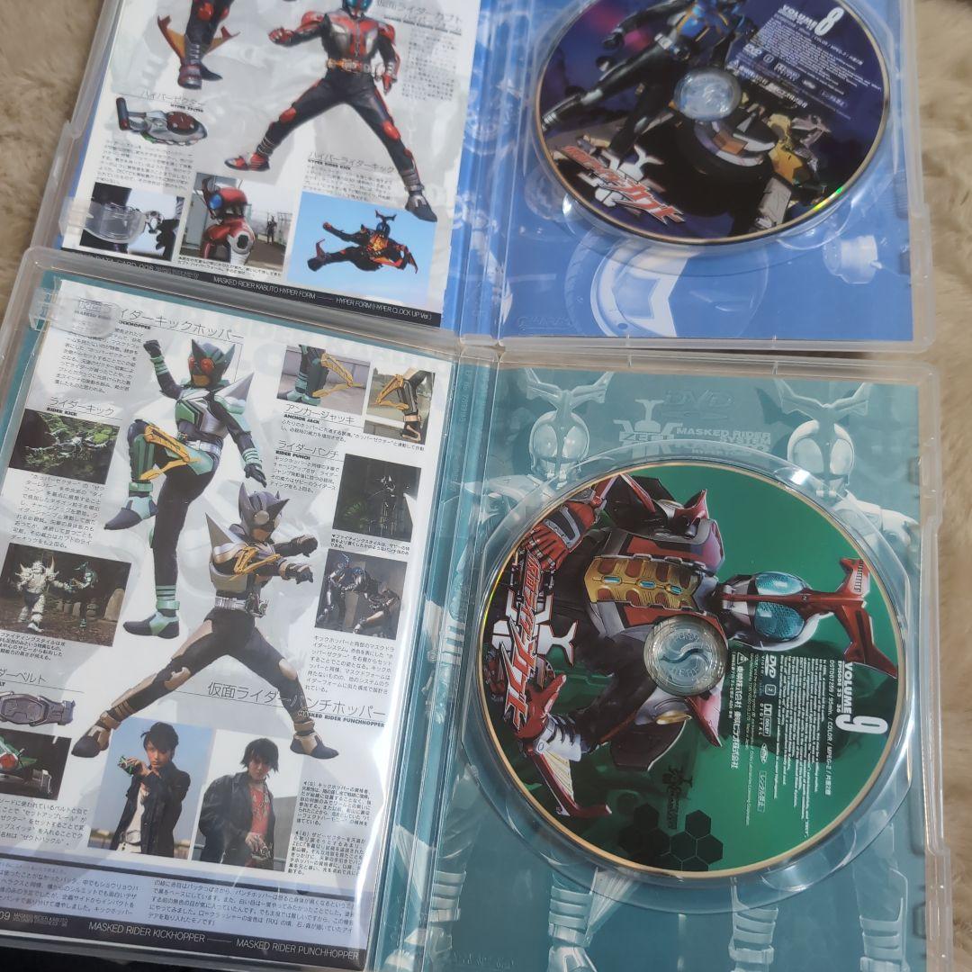 [最終]特撮DVD　仮面ライダーカブト 初回版全12巻セット