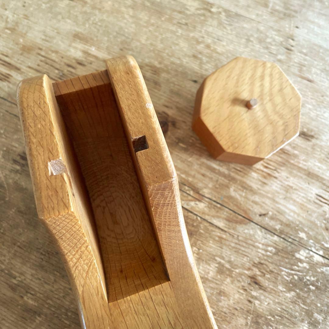 オークヴィレッジ 木製 テープカッター ナチュラル