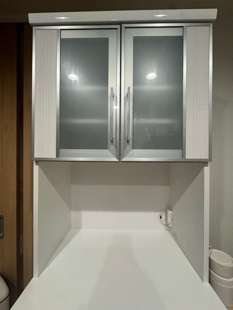 大川家具 キッチンカウンター ホワイト