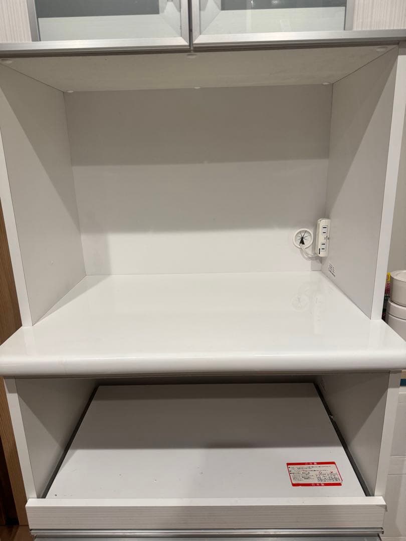 大川家具 キッチンカウンター ホワイト