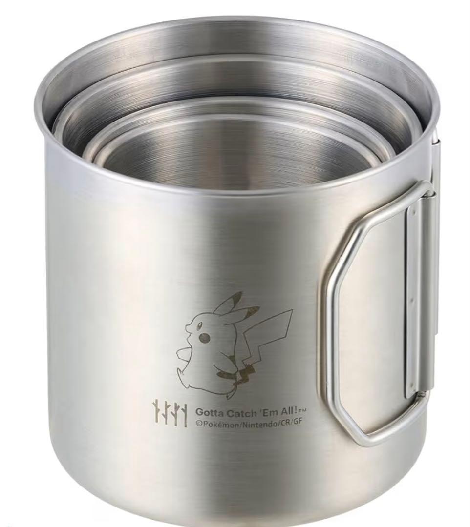 LOGOS✖️ポケモン30周年コラボネストステンマグ 4キャップ