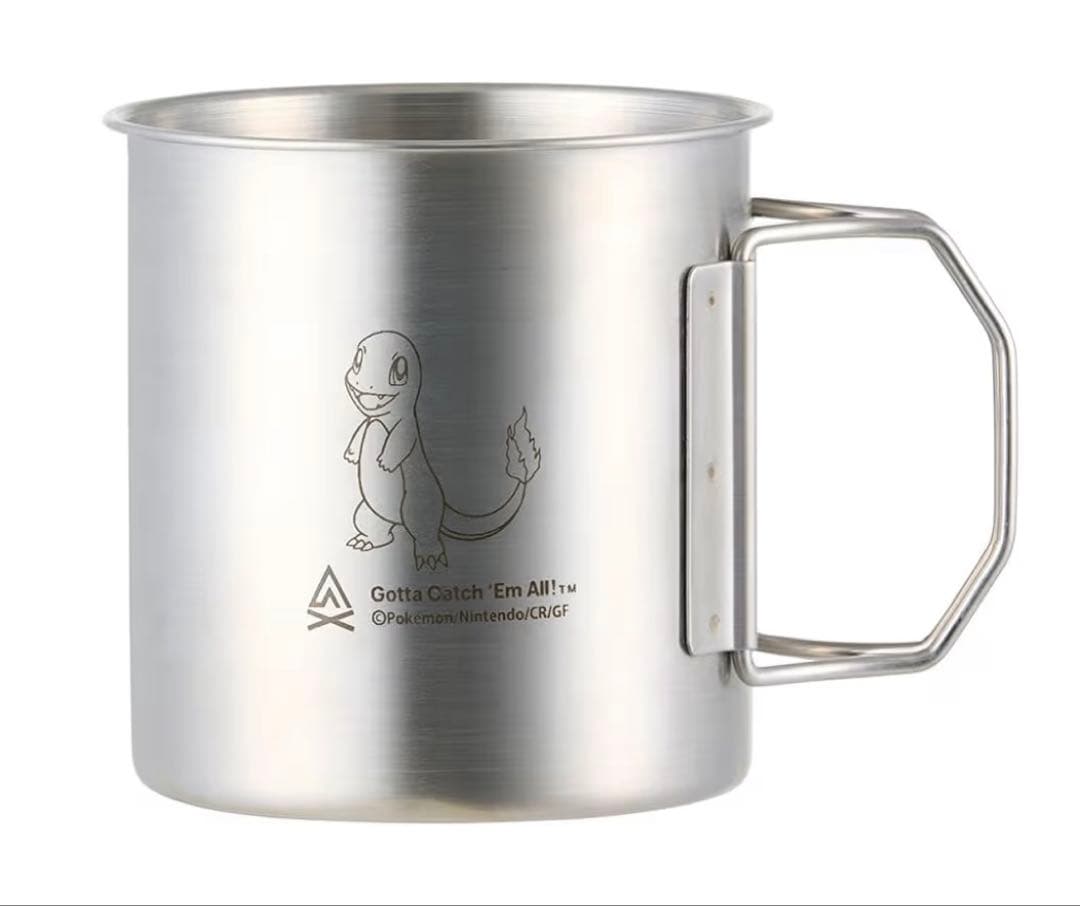 LOGOS✖️ポケモン30周年コラボネストステンマグ 4キャップ