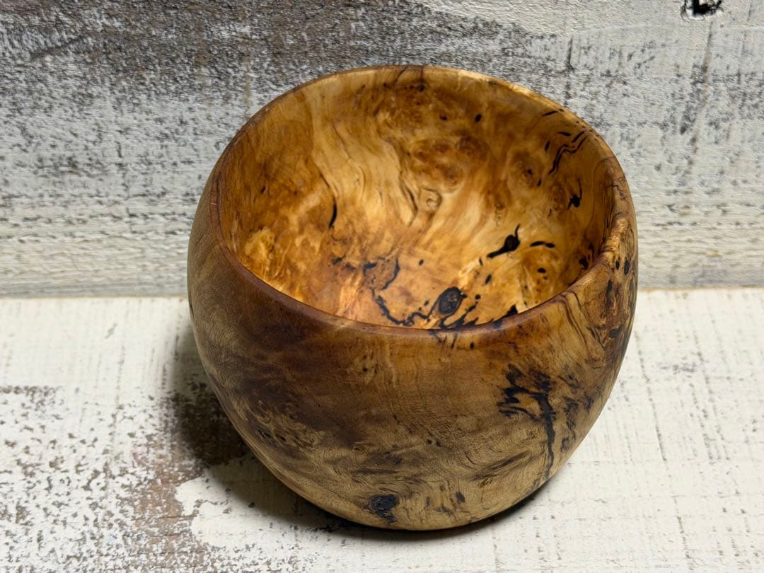Sunswood YUNOMI birchburl 白樺瘤　手彫り