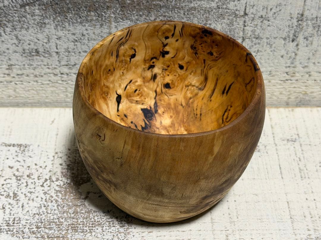 Sunswood YUNOMI birchburl 白樺瘤　手彫り