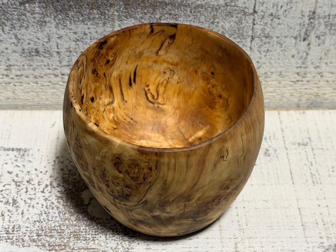 Sunswood YUNOMI birchburl 白樺瘤　手彫り