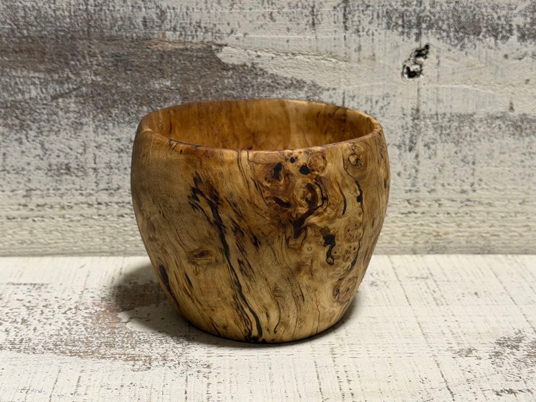 Sunswood YUNOMI birchburl 白樺瘤　手彫り