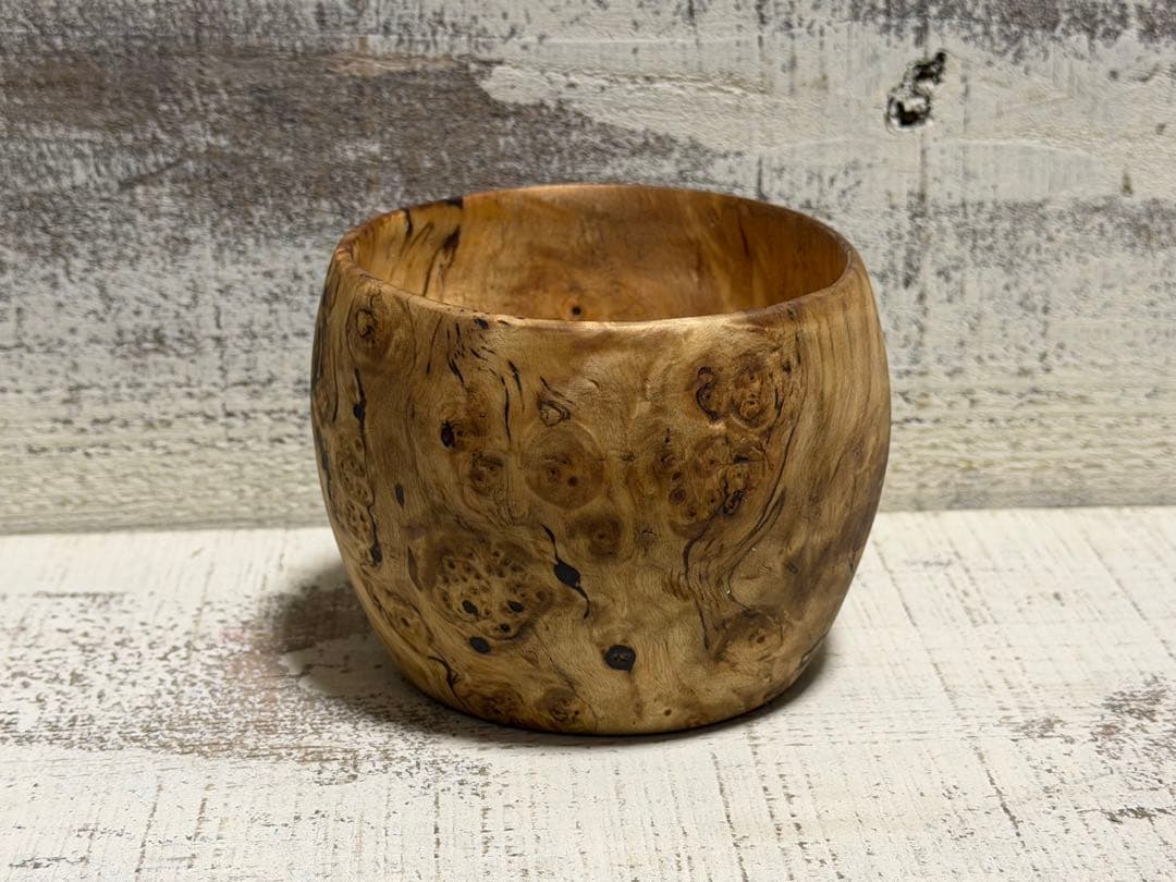 Sunswood YUNOMI birchburl 白樺瘤　手彫り