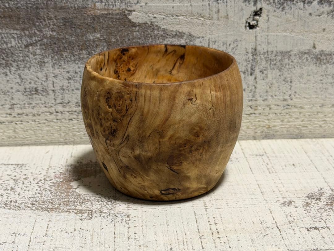Sunswood YUNOMI birchburl 白樺瘤　手彫り