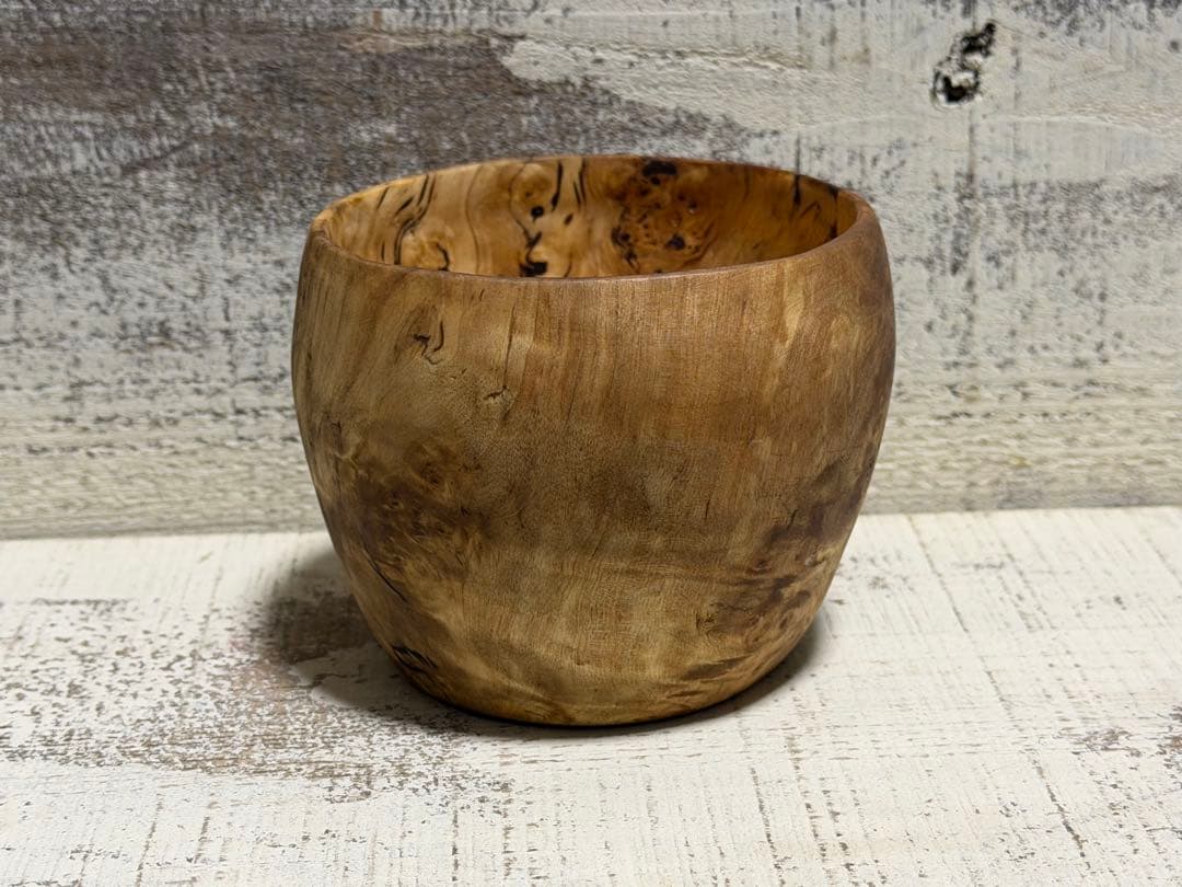 Sunswood YUNOMI birchburl 白樺瘤　手彫り