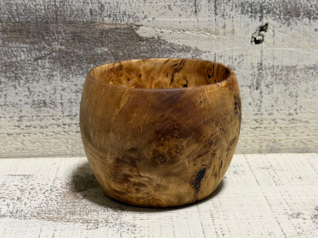 Sunswood YUNOMI birchburl 白樺瘤　手彫り