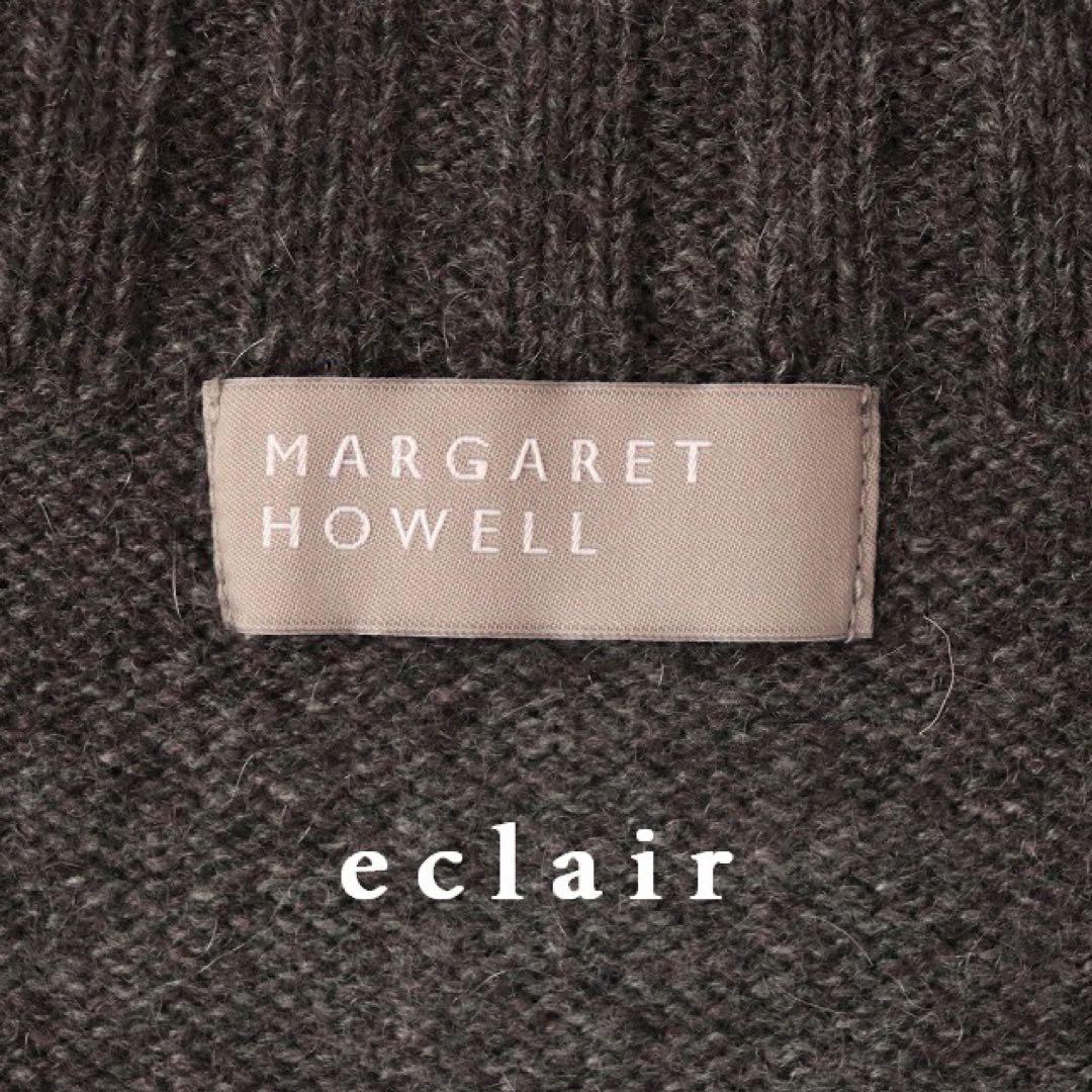 マーガレットハウエル カシミヤ100% ロールネックニットベスト 39,600円