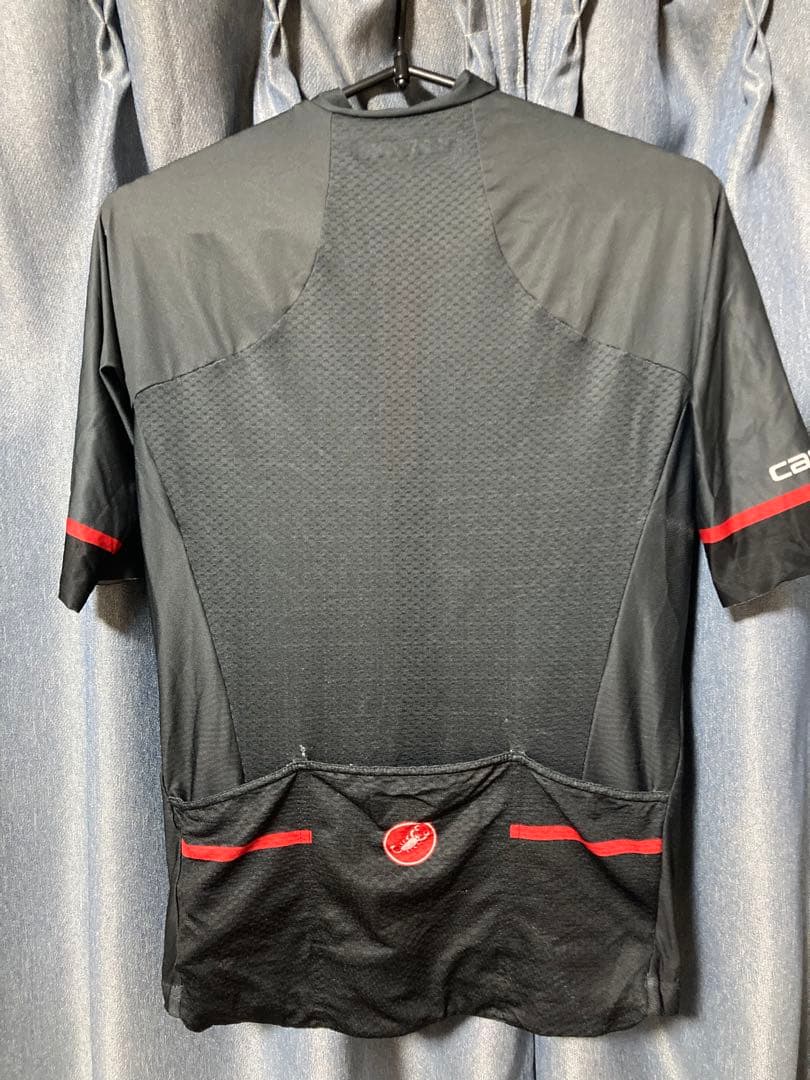 CASTELLI ROSSO CORSA サイクルジャージ 上下　黒