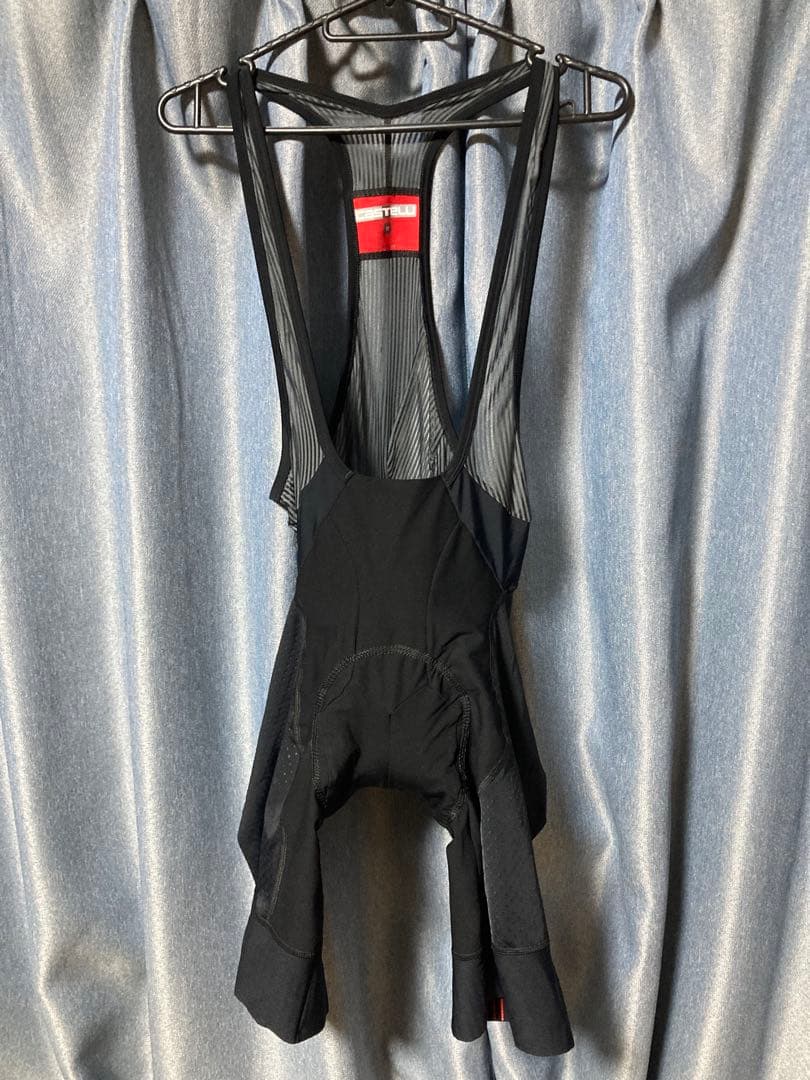 CASTELLI ROSSO CORSA サイクルジャージ 上下　黒