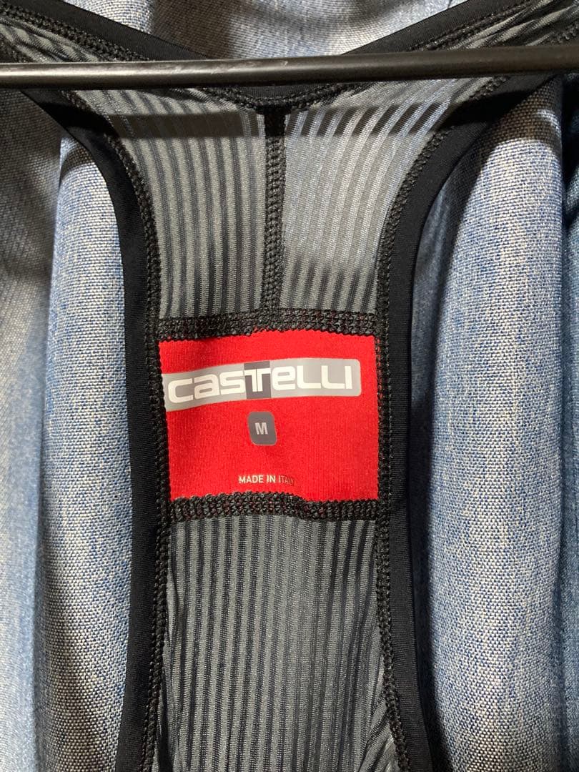 CASTELLI ROSSO CORSA サイクルジャージ 上下　黒