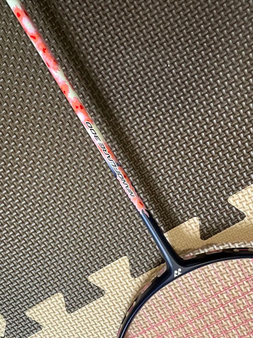 【美品】YONEX バドミントンラケット ナノフレア300 袋付き