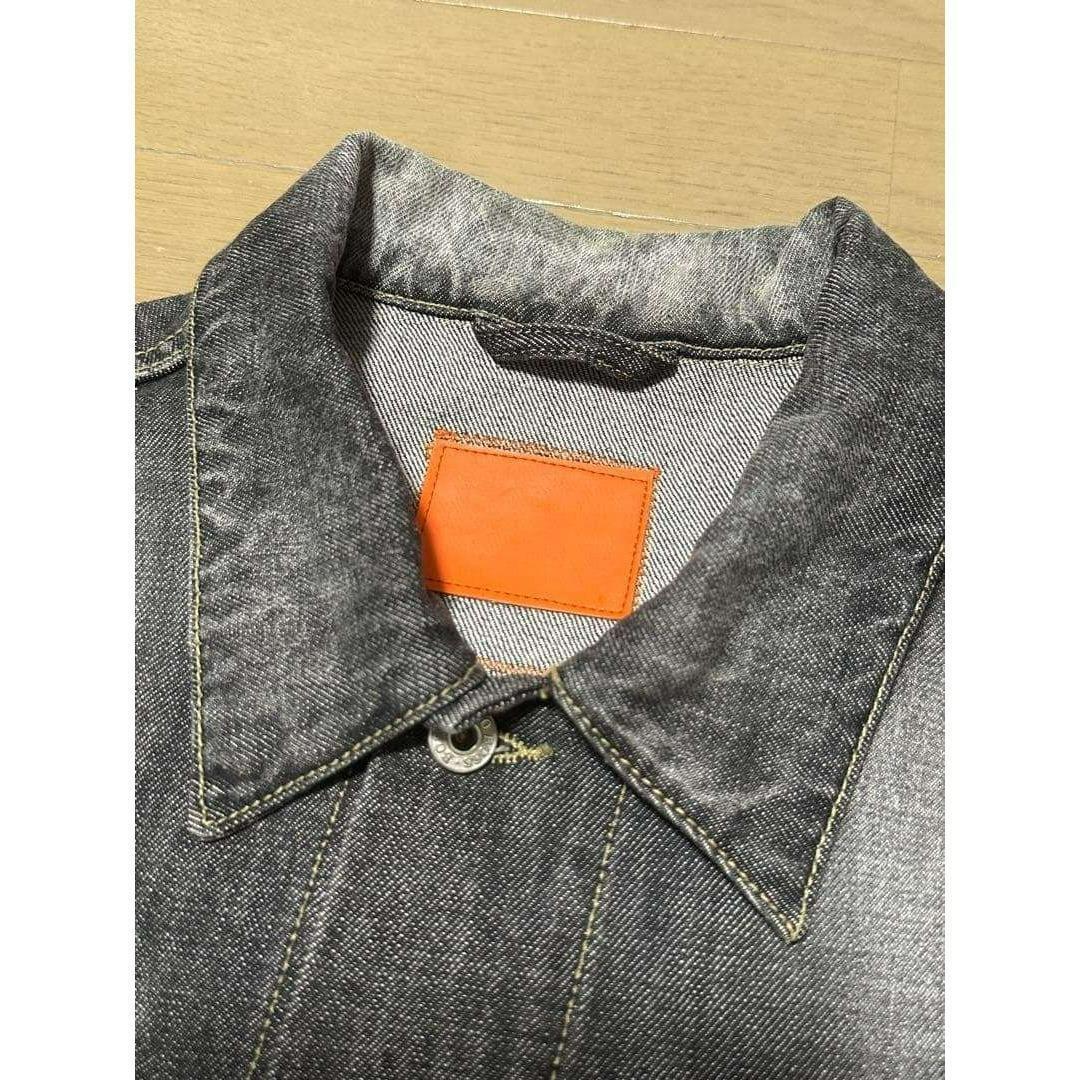 【極希少・イタリア製】ヒューゴボス デニムジャケット オレンジタグ48 L相当