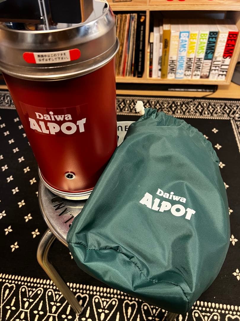 Daiwa ALPOT 湯沸かし器 収納袋付き