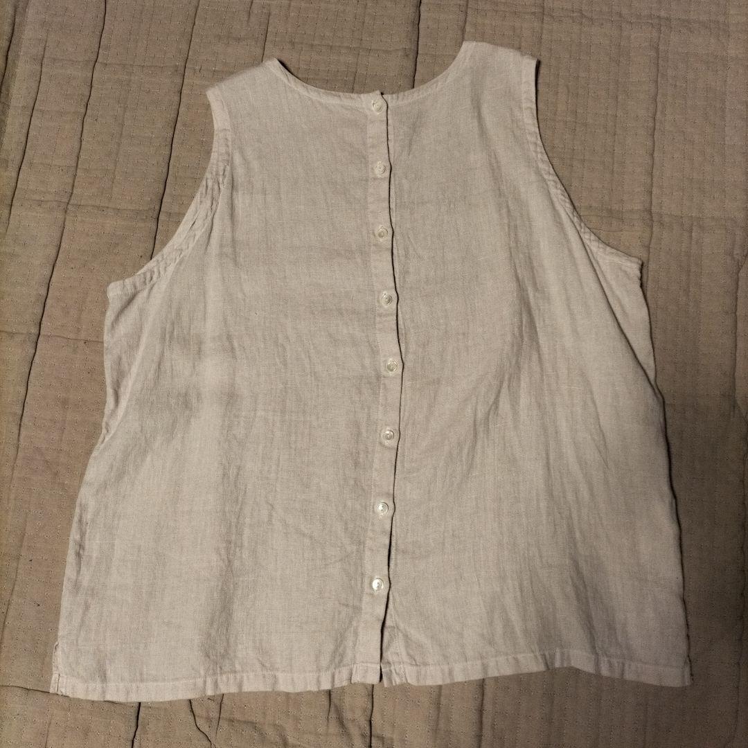 ネストローブ　リトアニアリネン2wayベスト