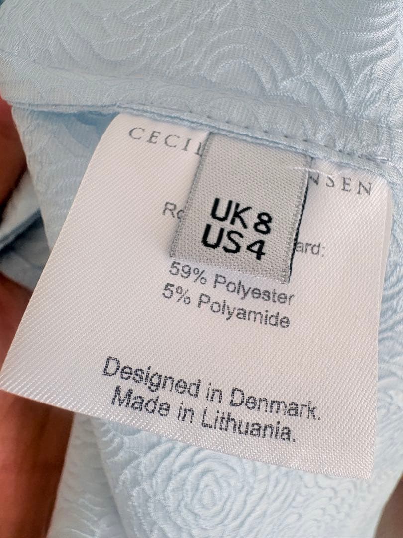 まもなく値上げ予定　CECILIE BAHNSEN Rose ジャガード